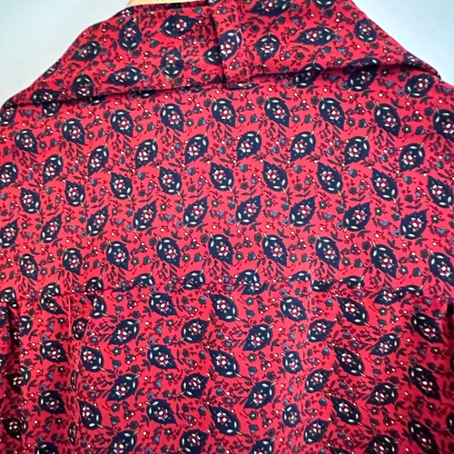 Pendleton Red Blouse Vintage Country Sophisticates Pussy Bow Womens 6 Petite 6P - Picture 9 of 11