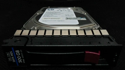 HPe HP mb0500ebzqa 500Gb 397377-014 7200RPM SATA 3G Hard Drive W/Tray 459319-001