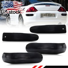 4x Smoked Lens Front Rear Turn Signal Lights For 2000-2002 Mitsubishi Eclipse 4x Smoked Lens Front Rear Turn Signal Lights For 2000-2002 Mitsubishi Eclipse