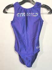 Zone Girls Size AS PURPLE Dance Gymnastics Leotard