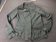 Divided H&M Womens Jacket Sz 10 Army Green St...
