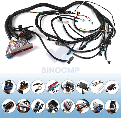 LS1 Engine STANDALONE WIRING HARNESS T56 Manual Tran 4.8/5.3/6.0L