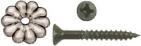 Ap Products 012-rtwr100 White Rosettes With Screw - Pack Of 100 Ap Products 012-rtwr100 White Rosettes With Screw - Pack Of 100