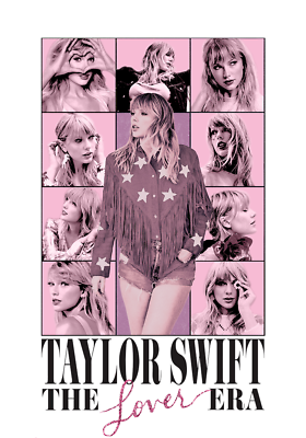 TAYLOR SWIFT LOVER ERAS TOUR CONCERT POSTER | eBay
