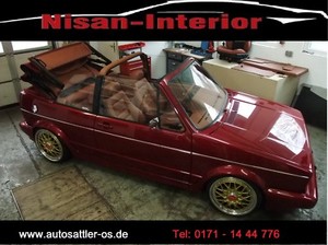 Vw Golf 1 Cabrio Lederstreifen Uberollbugel Eigenmontage Erdbeerkorbchen Ebay