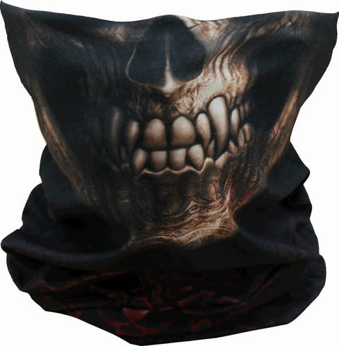 Spiral Gesichts Maske Wrap Totenkopf Reaper Punk Motorrad Paintball SPORTS Rose - Afbeelding 17 van 24