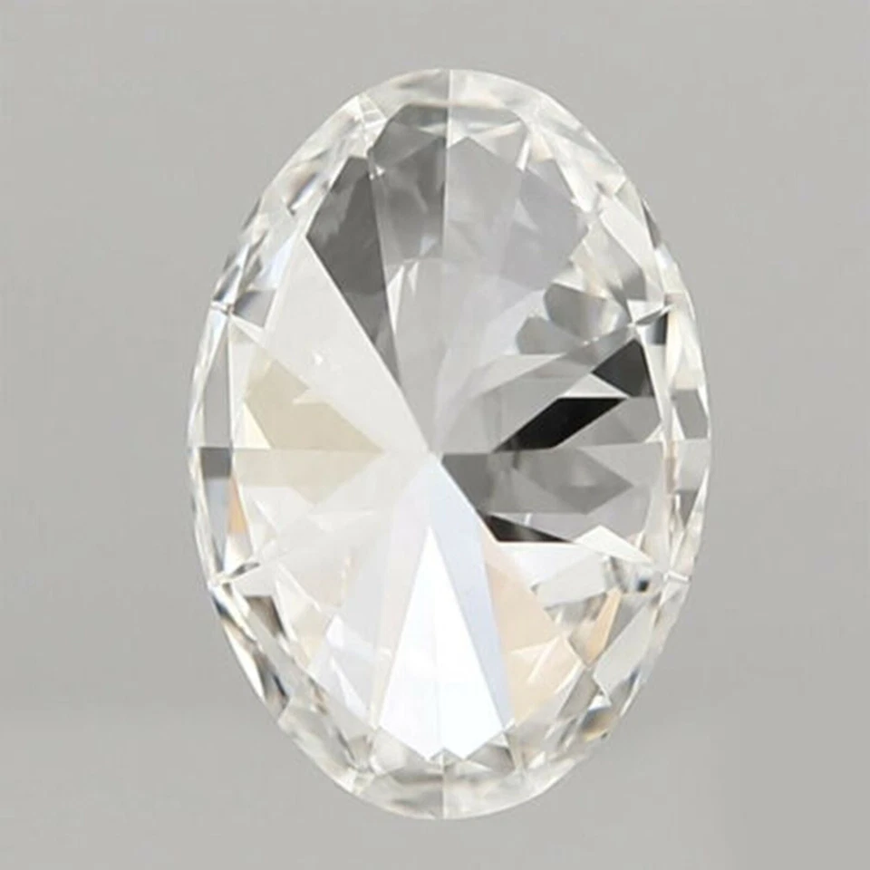 Diamante corte ovalado natural certificado GIA 0,73 quilates color F SI claridad -2 Foto 3 de 4