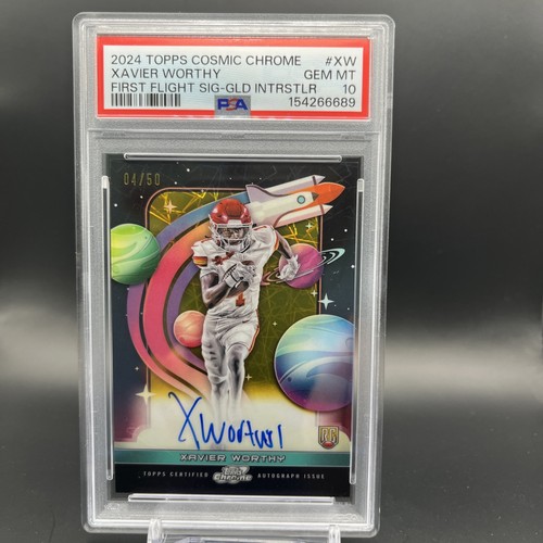 Xavier Worthy #FFS-XW card