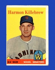 1958 Topps Set-Break #288 Harmon Killebrew VG-VGEX *GMCARDS*