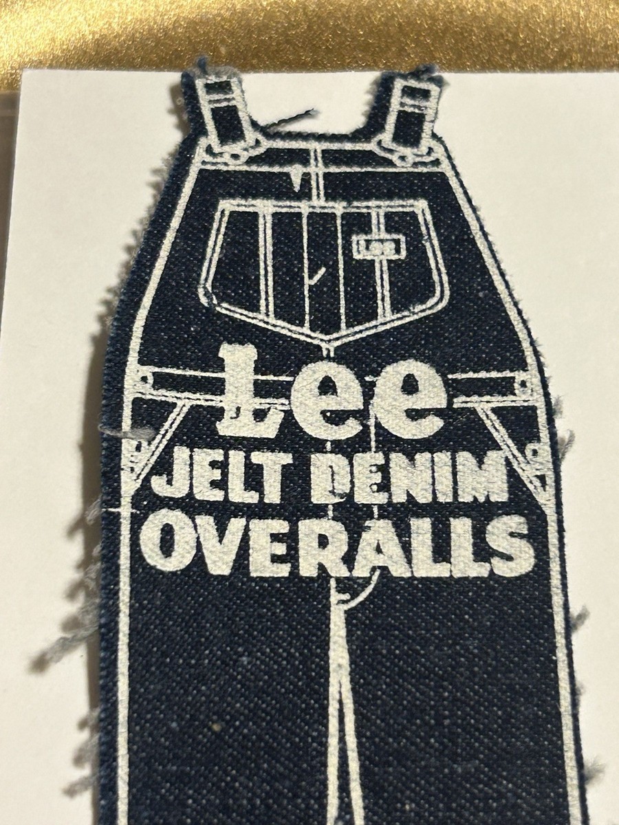 Rare Lee Jelt Denim Overalls Advertising Souvenir 1950's -MINT
