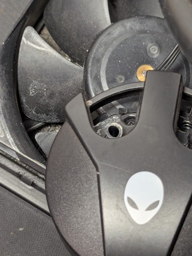 Alienware Aurora R8 R9 R10 R11 R12 CPU Liquid Cooler Fan MH0HN PARTS ONLY - Picture 4 of 4