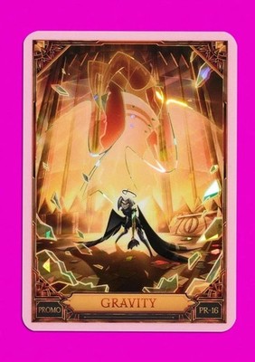 HAZBIN HOTEL TRADING CARDS GRAVITY CRACKED ICE PROMO CARD PR-16 | eBay