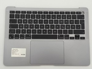 Topcase, Batterie, Tastatur, Trackpad für MacBook Air 13" M1 2020 A2337 Sp. Gray