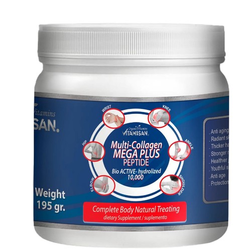 Powder collagen hydrolyzed powder Colagen hair skin nail bone joint support - Picture 1 of 7