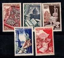 Frankreich 1954 Yv. 970-974 Postfrisch 100% Kunst, Luxusartikel