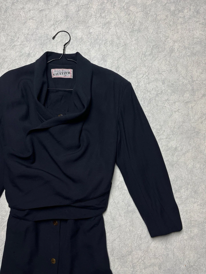 Gabardina vintage años 80 Jean Paul Gaultier Pour Gibo Foto 2 de 4