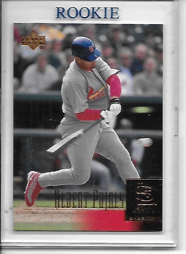 ALBERT PUJOLS rookie card 2001 Upper Deck #295