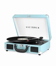 Victrola Journey 3-Speed Bluetooth Suitcase Record Player VSC-550BT