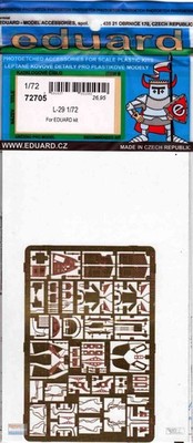 EDU72705 1:72 Eduard PE - L-29 Delfin Detail Set (EDU kit)