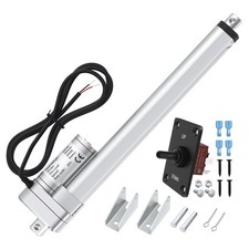 12V Linear Actuator, 12 Inch Stroke Heavy Duty Electric Actuator 3000N/660lbs...