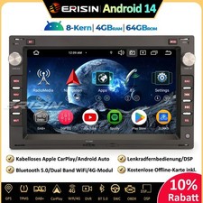 DAB+Android 14 Autoradio GPS OBD Für VW Jetta Polo Golf 4 T4 T5 Bora Passat SEAT