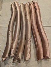 6 Flexi Rods Satin Heatless Wrapped