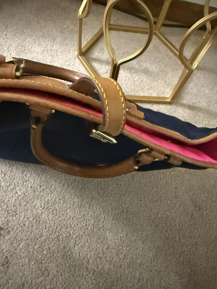 Bolso de Mano Dooney & Bourke Editors Azul Marino Foto 3 de 4