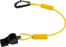 WPS  13-0574    LVW-17 YLW FLOATING WHISTLE W/LANYARD (YELLOW)