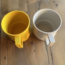Lot De 2 Mugs Tupperware  Vintage 70’