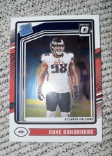 2024 Panini Donruss Optic - Rated Rookie Ruke Orhorhoro #287 (RC)
