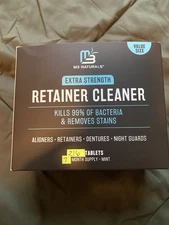 M3 NATURALS-EXTRA STRENGTH RETAINER CLEANER ALIGNERS-DENTURES • NIGHT GUARDS