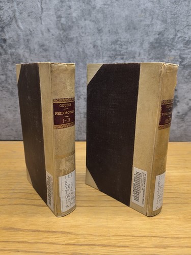 Philosophia - Goudin - 1886 Quarta Editio Vol. 1-4 - Picture 2 of 11