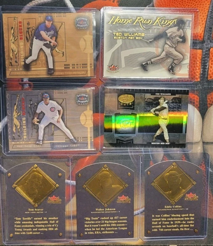 Lote de 17 tarjetas reliquias de béisbol/serie numeradas rasgadas/clementos/marineras Foto 3 de 4