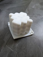 Silikonform Gießform Kerzen Bubbleherzform Kerzengießform Seifenform
