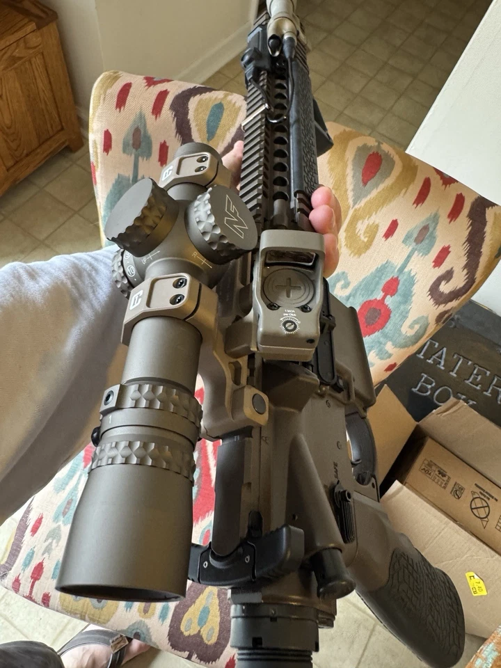 Nightforce NX8 1-8x24mm Capped, LPVO, 30 Mm Tube, First Focal Plane, FC-MOA C691 - Image 2 of 4