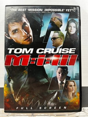 Mission Impossible III DVD 2006 Full Screen Tom Cruise J.J. Abrams