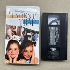 The Parent Trap (VHS 1998) Walt Disney Remake Comedy Romance Twins Lindsay Lohan