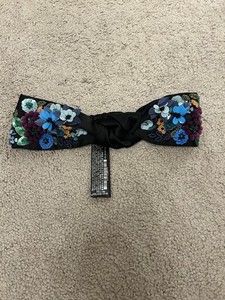 Zara NWT Jewel Brooch Bow Headband JEWEL BOW HAIR CLIP - White | ZARA Iraq main image 2