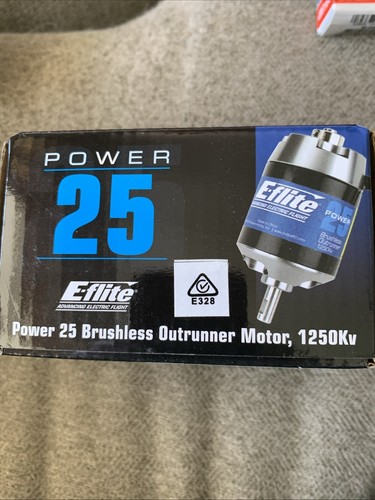 E-flite Power 25 BL Outrunner Motor 1250Kv EFLM4025B Electric Brushless Motors - Picture 3 of 5