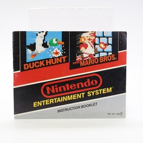 Super Mario Bros. Duck Hunt (NES) Loose Cart W/Manual Only - Authentic Good Cond