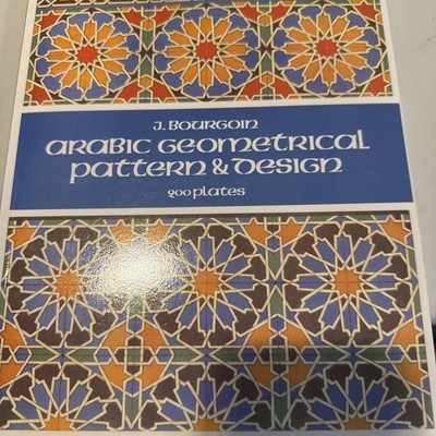 J. Bourgoin Coloring B Arabic Geometrical Pattern and De (Paperback) 
