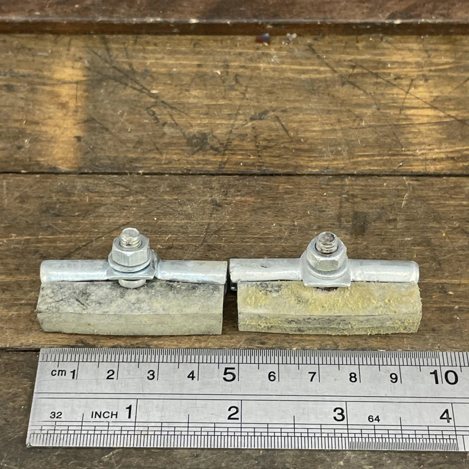 Vintage Raleigh Rod Brake Shoes Blocks Set NOS Lot Made in England Bicycle - Image 3 of 4