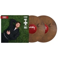 ALEX WARREN You’ll Be Alright Kid Mocha Blend Vinyl LP Signed