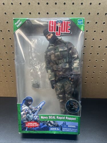 G.I. Joe Navy SEALS Collection SEAL Rapid Rappel 12" Action Figure 2003