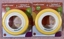 Two pack Funutters Sandwich Cutter and Sealer, 3.75 inches, New
