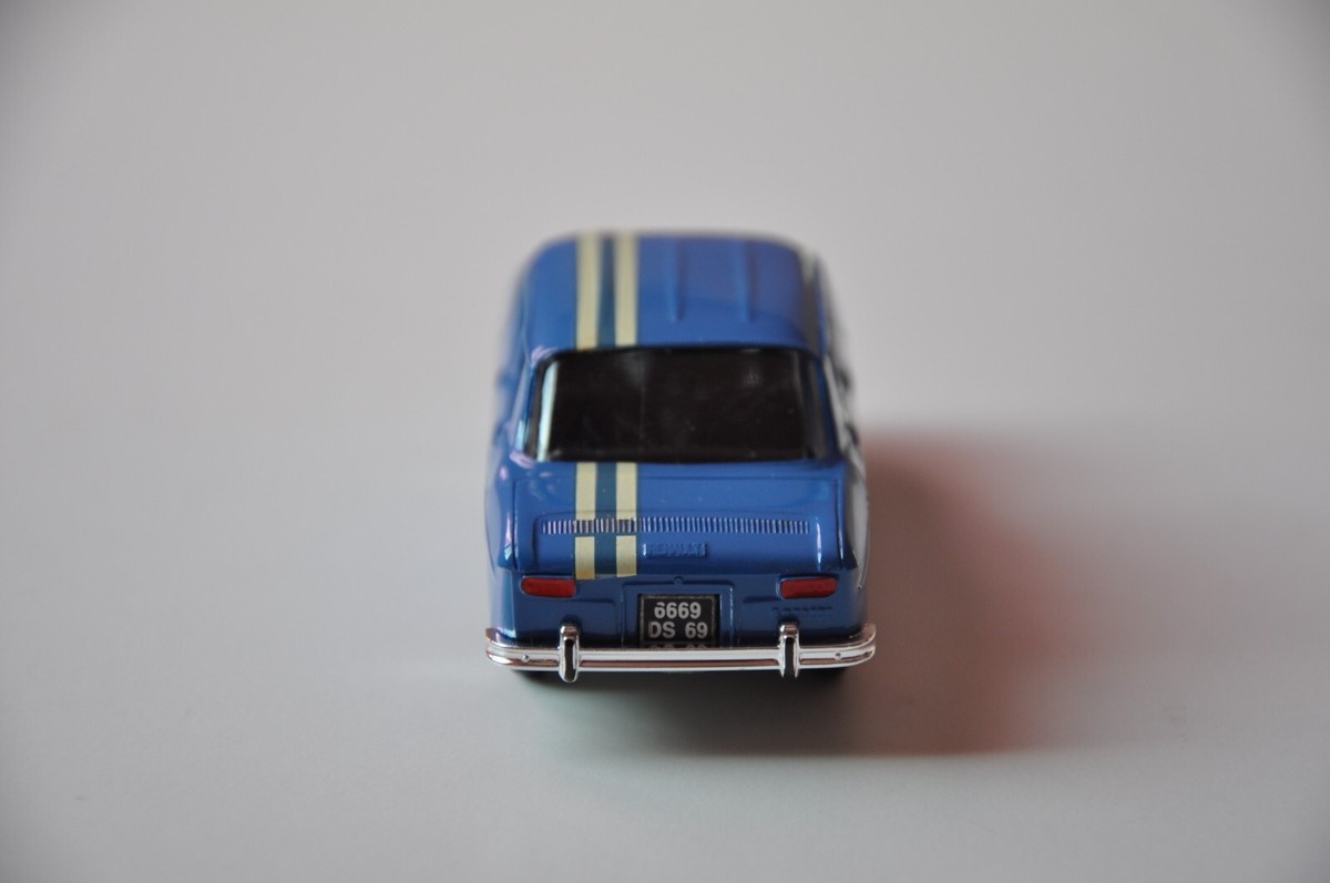 Figurine RENAULT R8 GORDINI 1300 1969 - NOREV 1/43 - Bleue - Excellent état