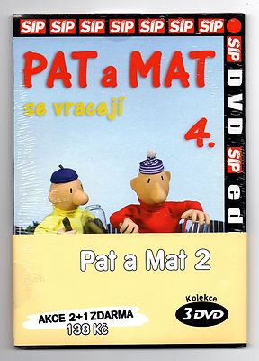 Pat a Mat (A je to) 6DVD Collection Czech animated series Region