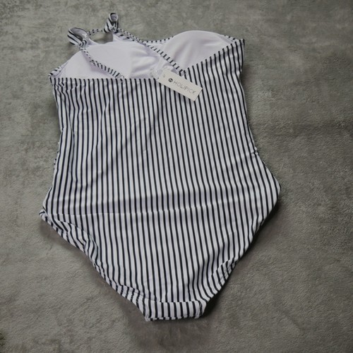 Holipick Bikini Gr. XL Einteiler weiß gestreift - Bild 11 von 23