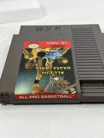 All Pro Basketball NES CIB Complete Nintendo Game Box Manual Sleeve Styrofoam