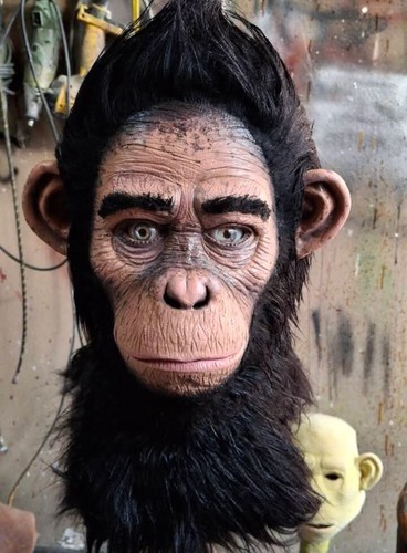 Better Man Monkey Latex Mask Movie Robbie Williams